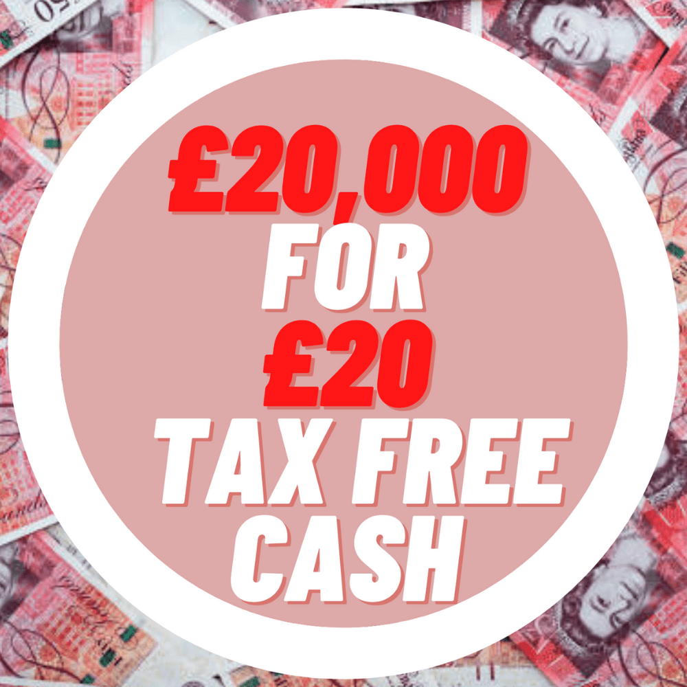 Sunday’s £20,000 For £20