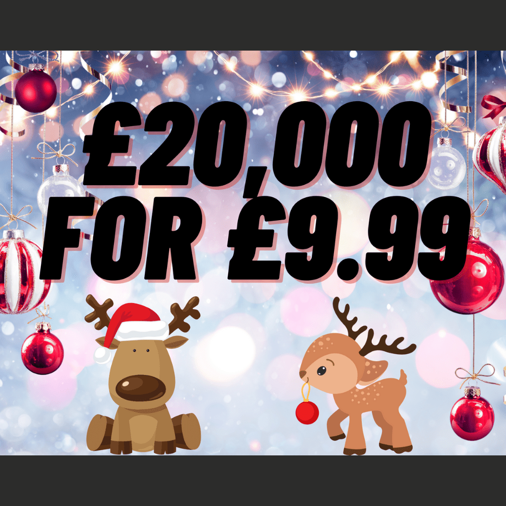 Sunday’s £20,000 For £9.99