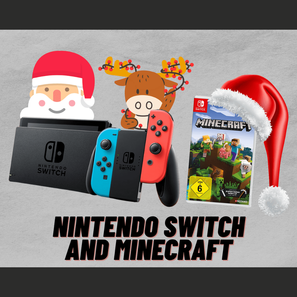 Nintendo Switch and Minecraft