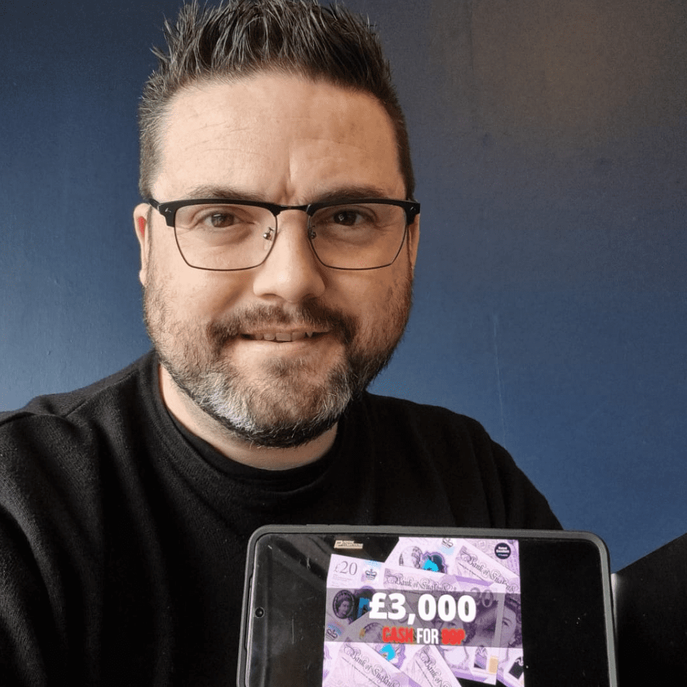 Tuesday’s £3,000 Cash For 99p