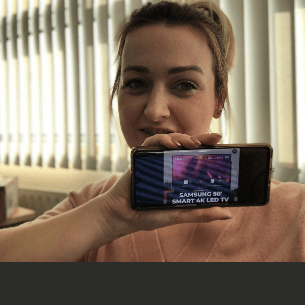 Samsung 50″ SMART 4K LED TV