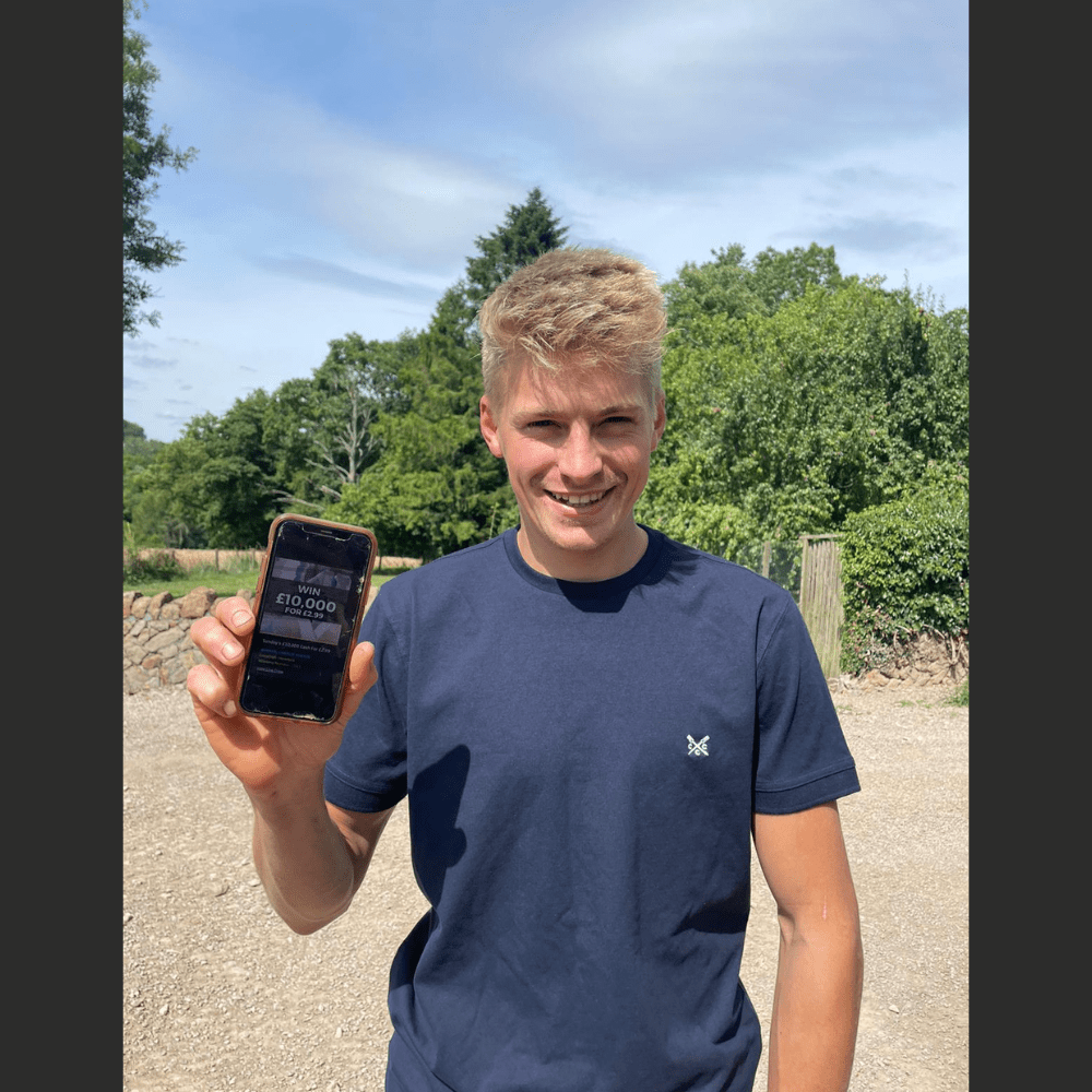 Sunday’s £10,000 Cash For £2.99