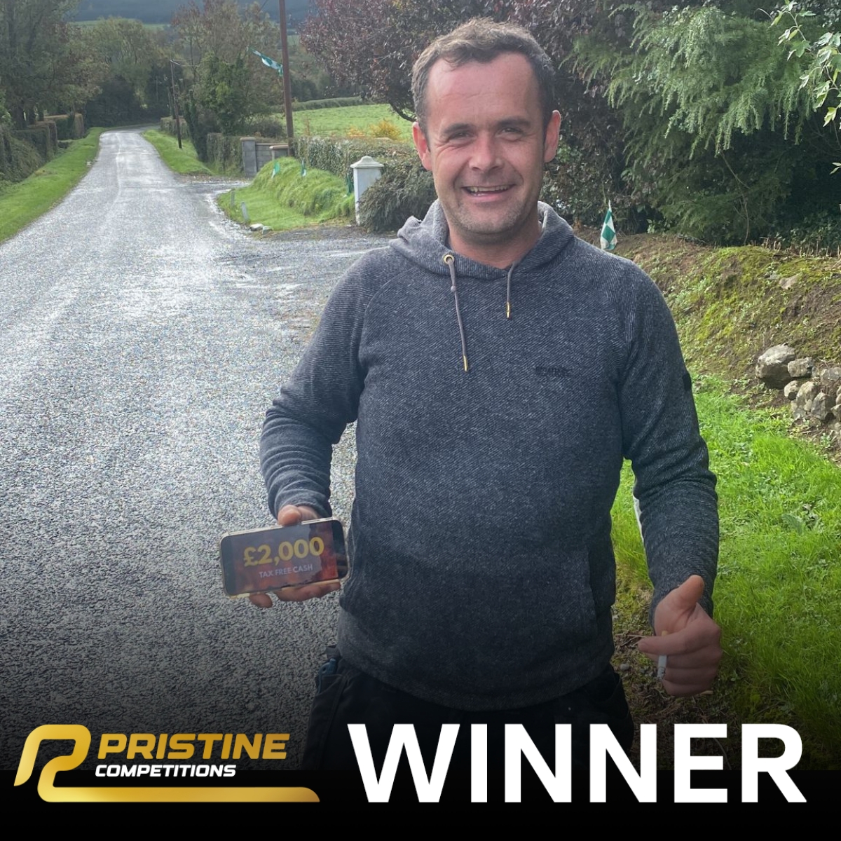 Thursday’s £2,000 For £20