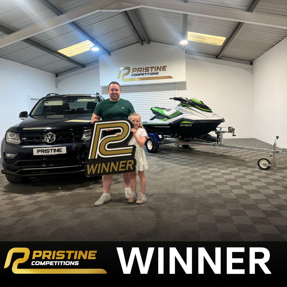 2018 Volkswagen Amarok 3.0 V6 & 2021 Yamaha Waverunner FX 1800cc