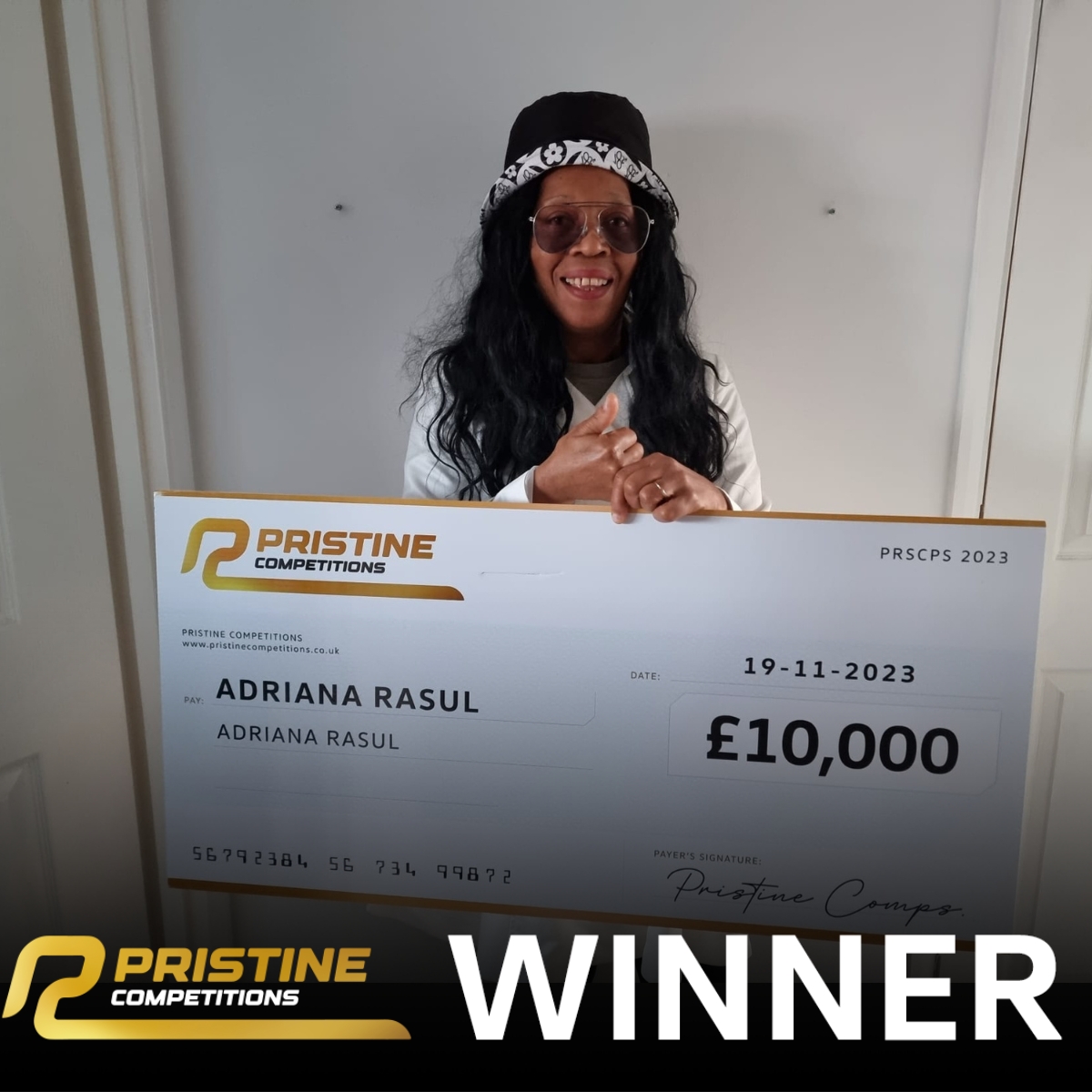 Monday’s £10,000 for 15p