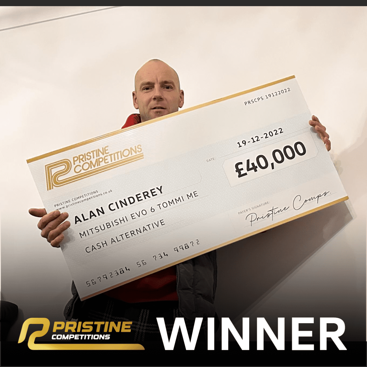 2000 Mitsubishi Evo 6 Tommi Makinen Edition or £40,000 Tax Free Cash