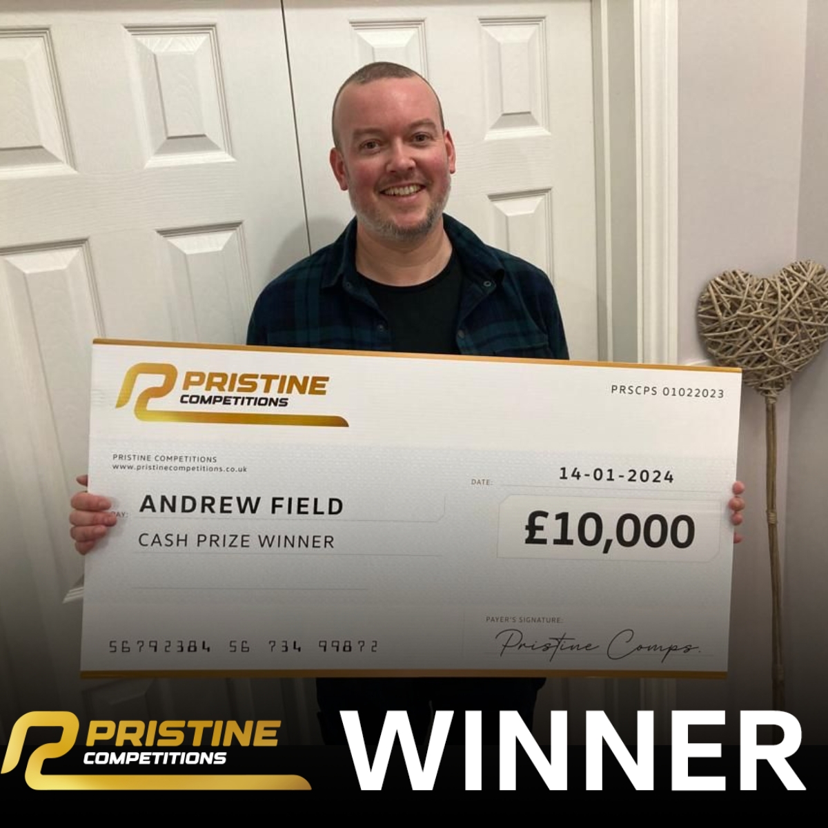 Sunday’s £10,000 for 49p