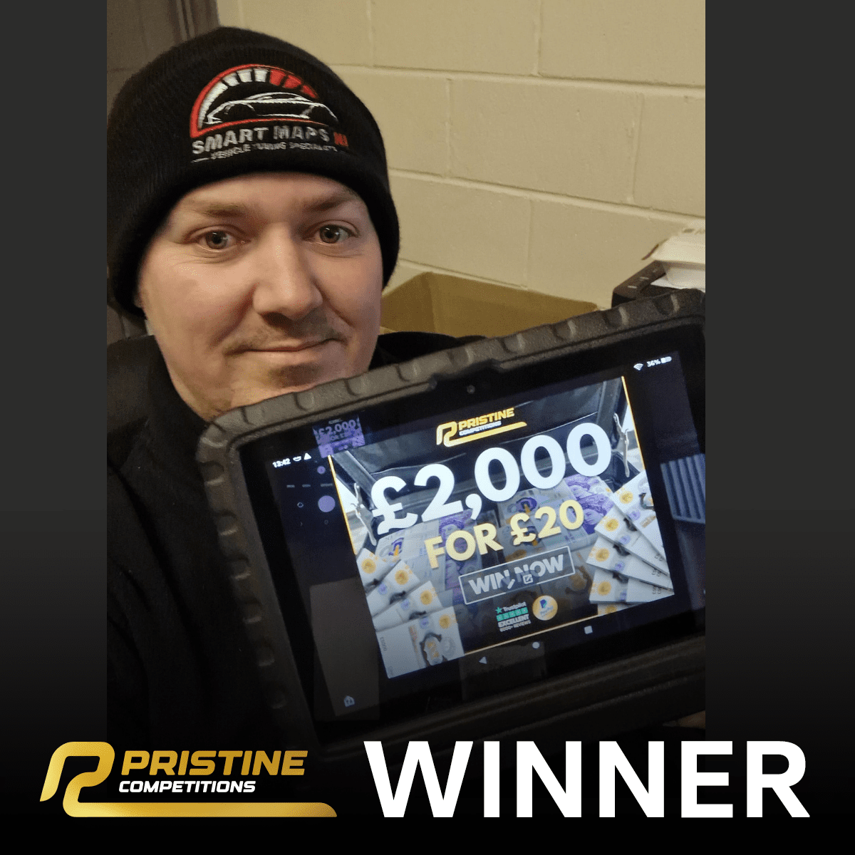 Sunday’s £2,000 For £20