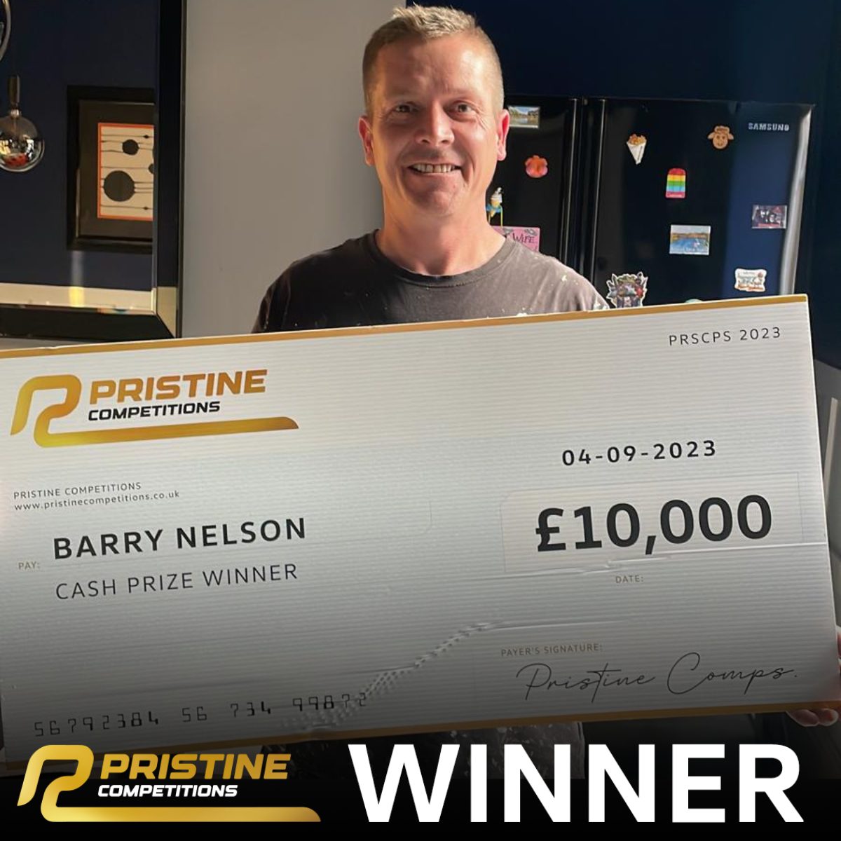 Monday’s £10,000 for 15p