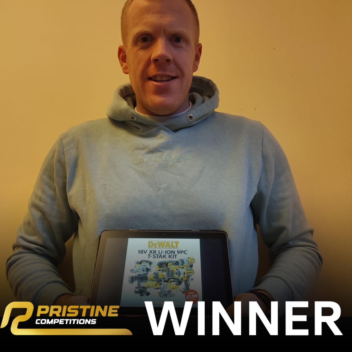 DeWalt 18v XR Li-ion 9pc T-Stak Kit #55