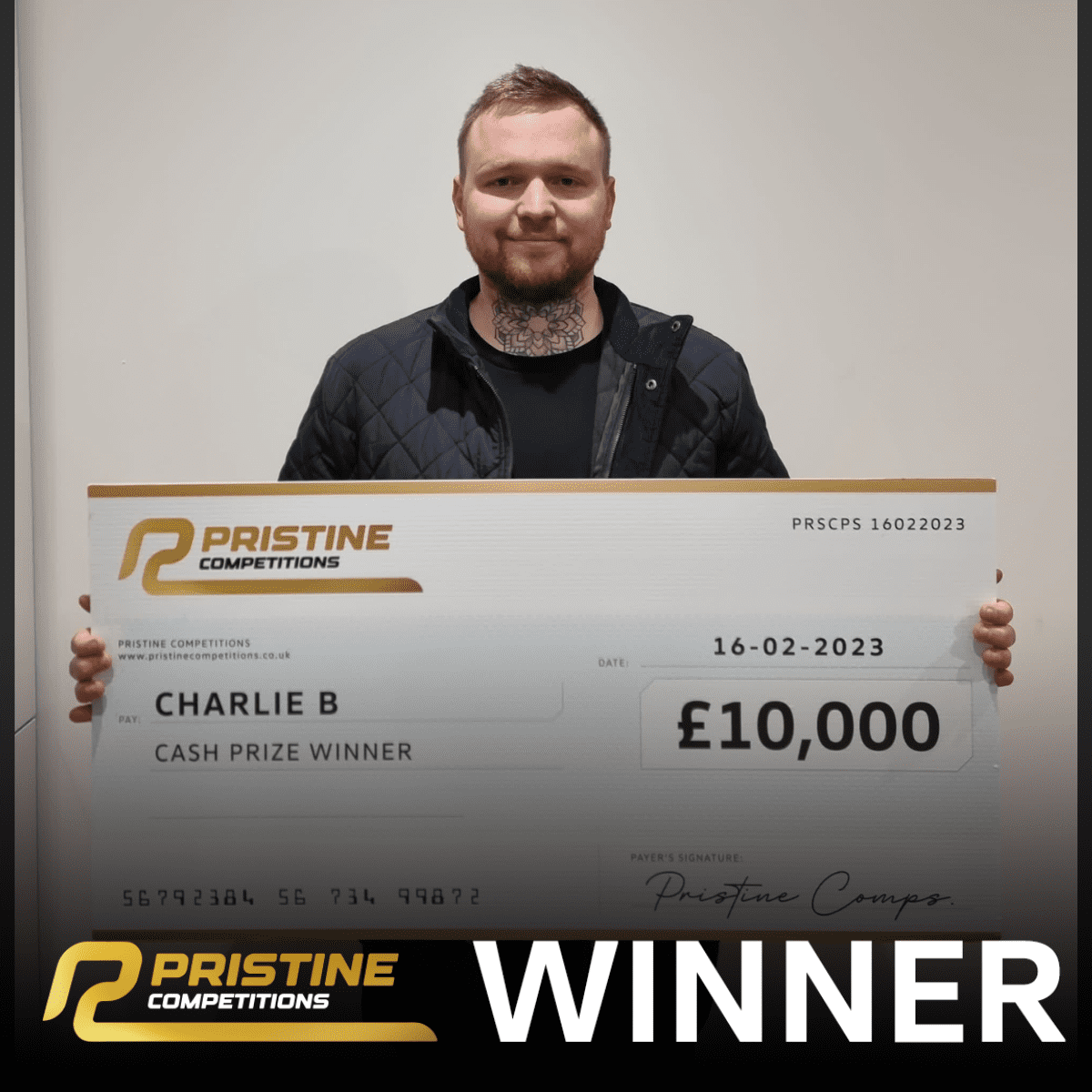 WIN £10,000 TAX FREE CASH PLUS 800 INSTANT WINS (£170,000 PRIZE POT INCLUDING 3 CARS)