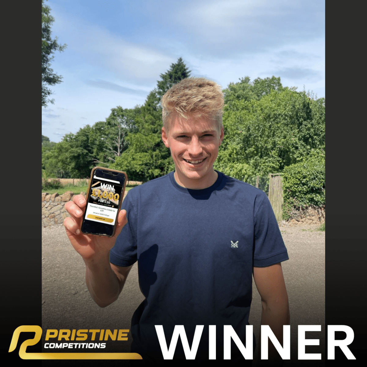 Thursday’s Quickfire £1000 For £20