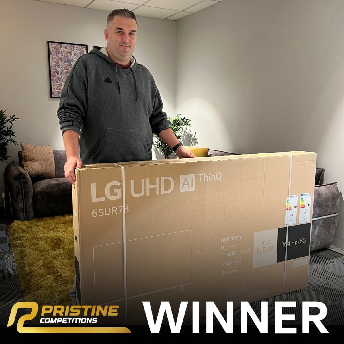 LG 65″ SMART 4K LED TV #36