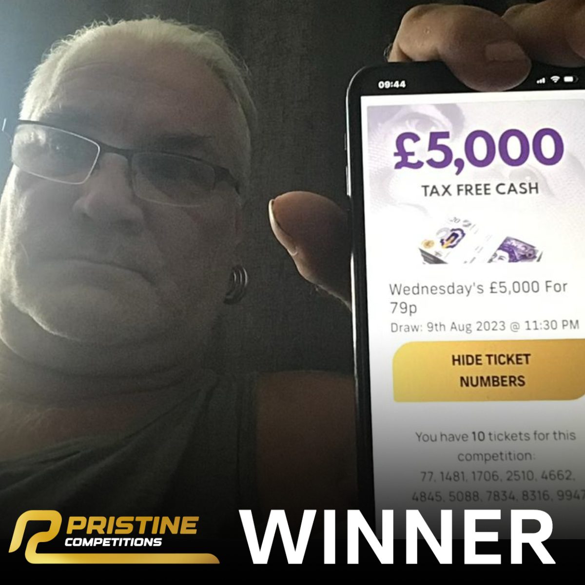 Wednesday’s £5,000 For 79p