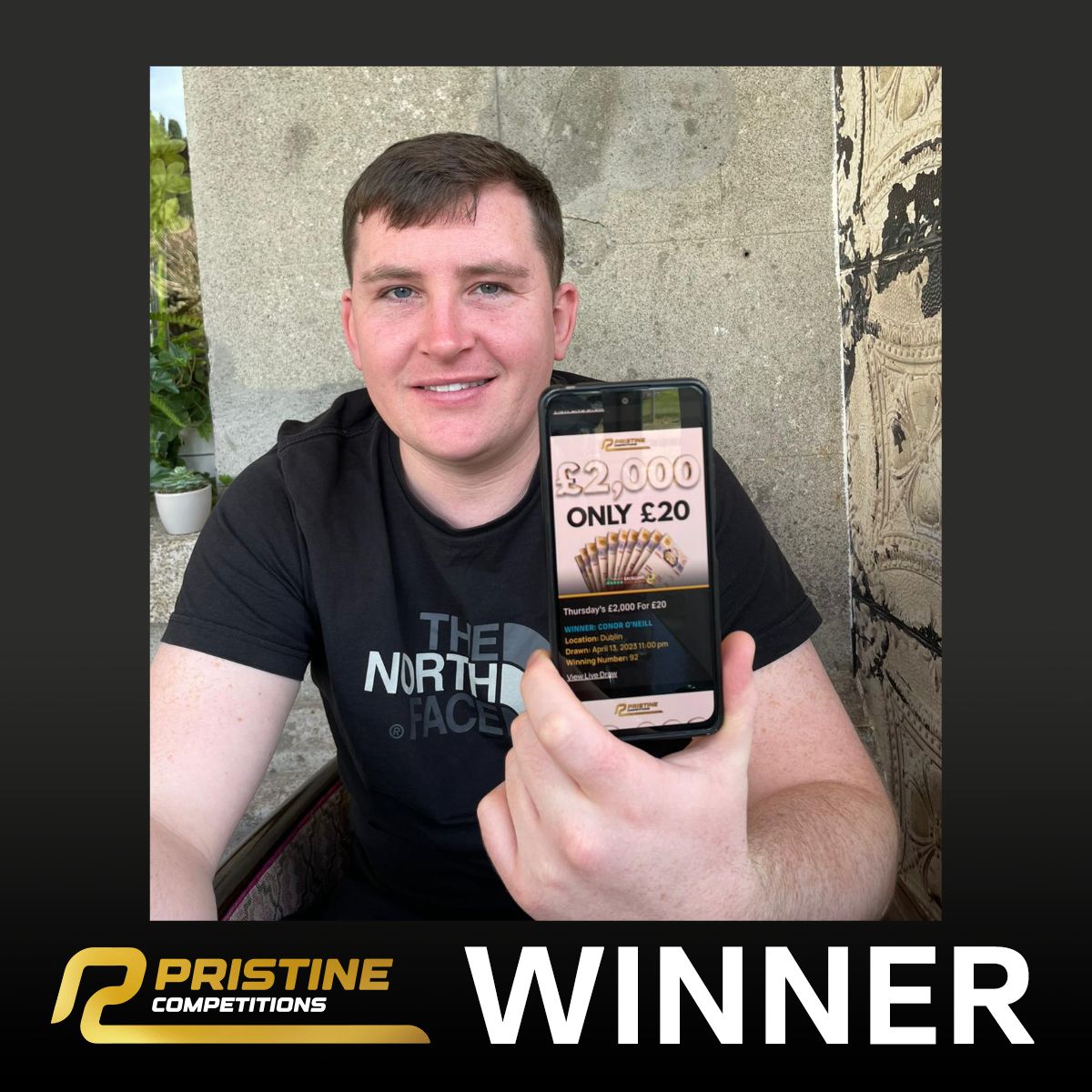 Thursday’s £2,000 For £20