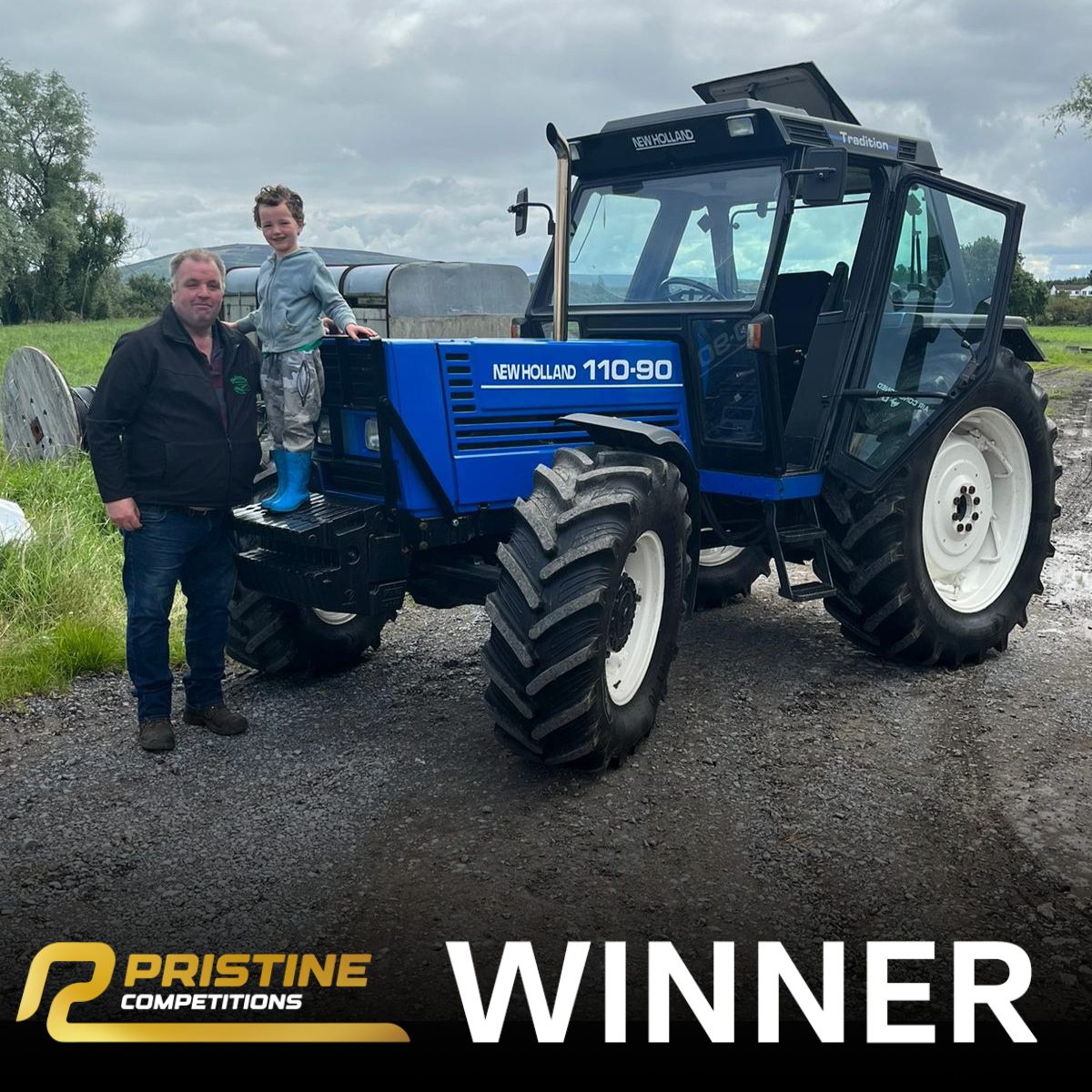 New Holland 110-90 Blue