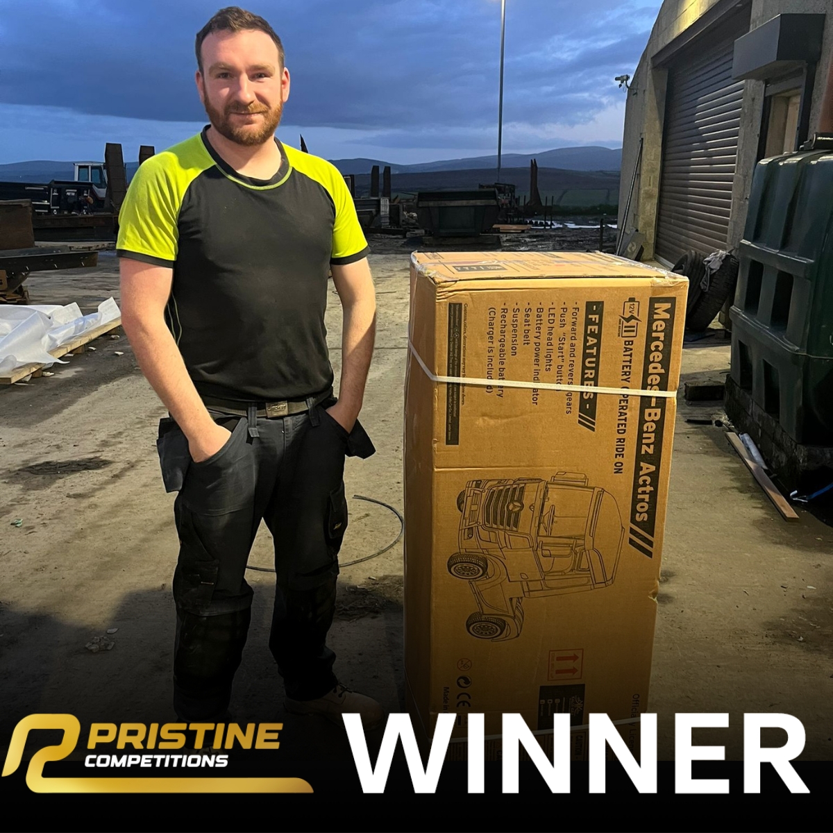 Mercedes Benz Actros White 24V Electric Ride On Truck #3