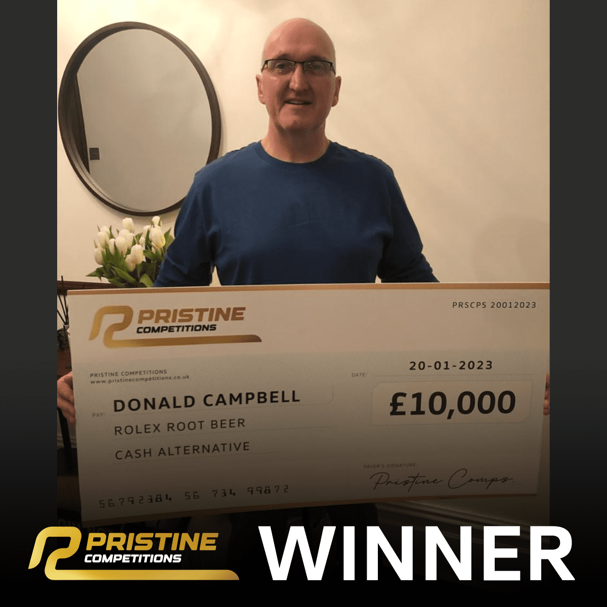 Friday’s £5,000 for 15p