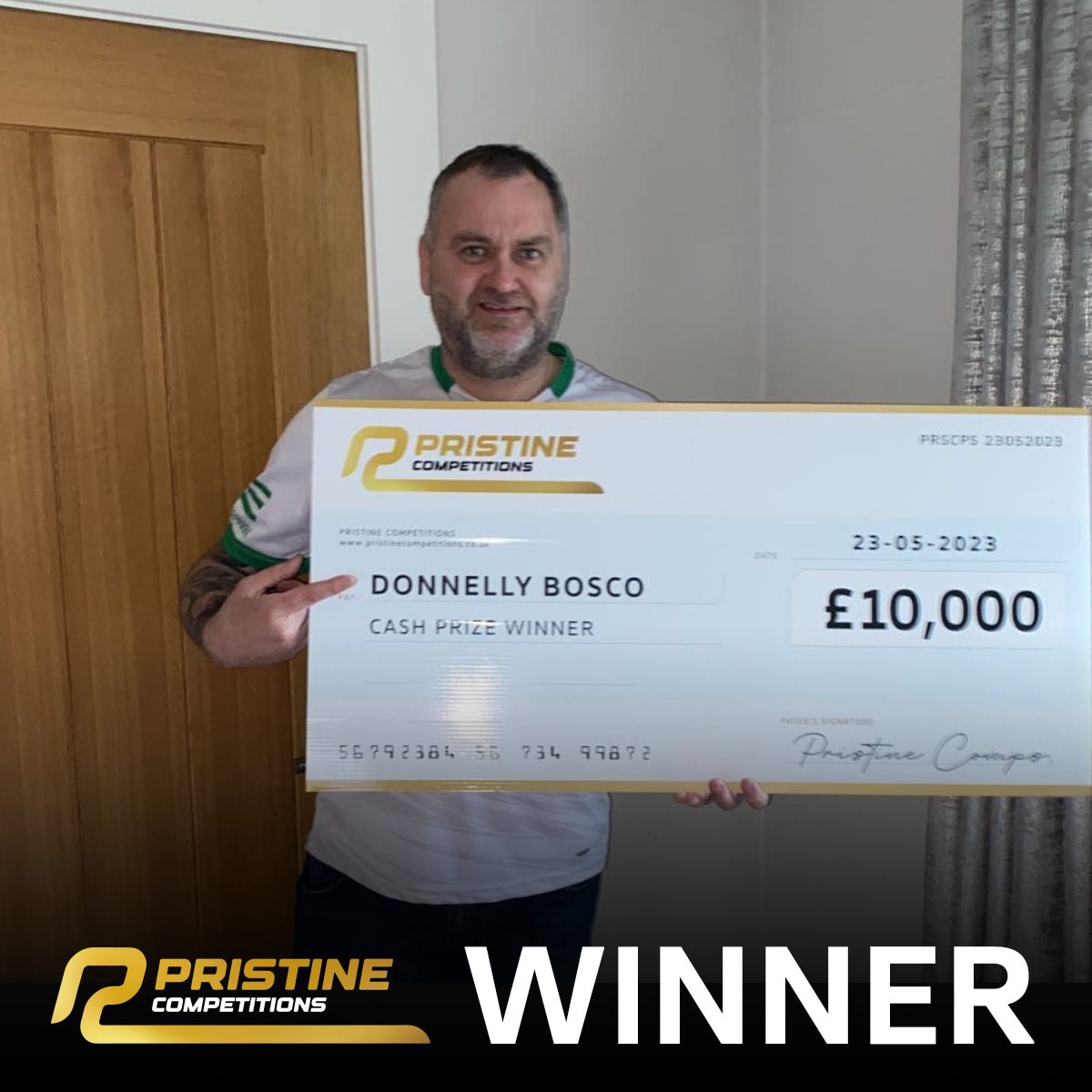 Monday’s £10,000 for 15p