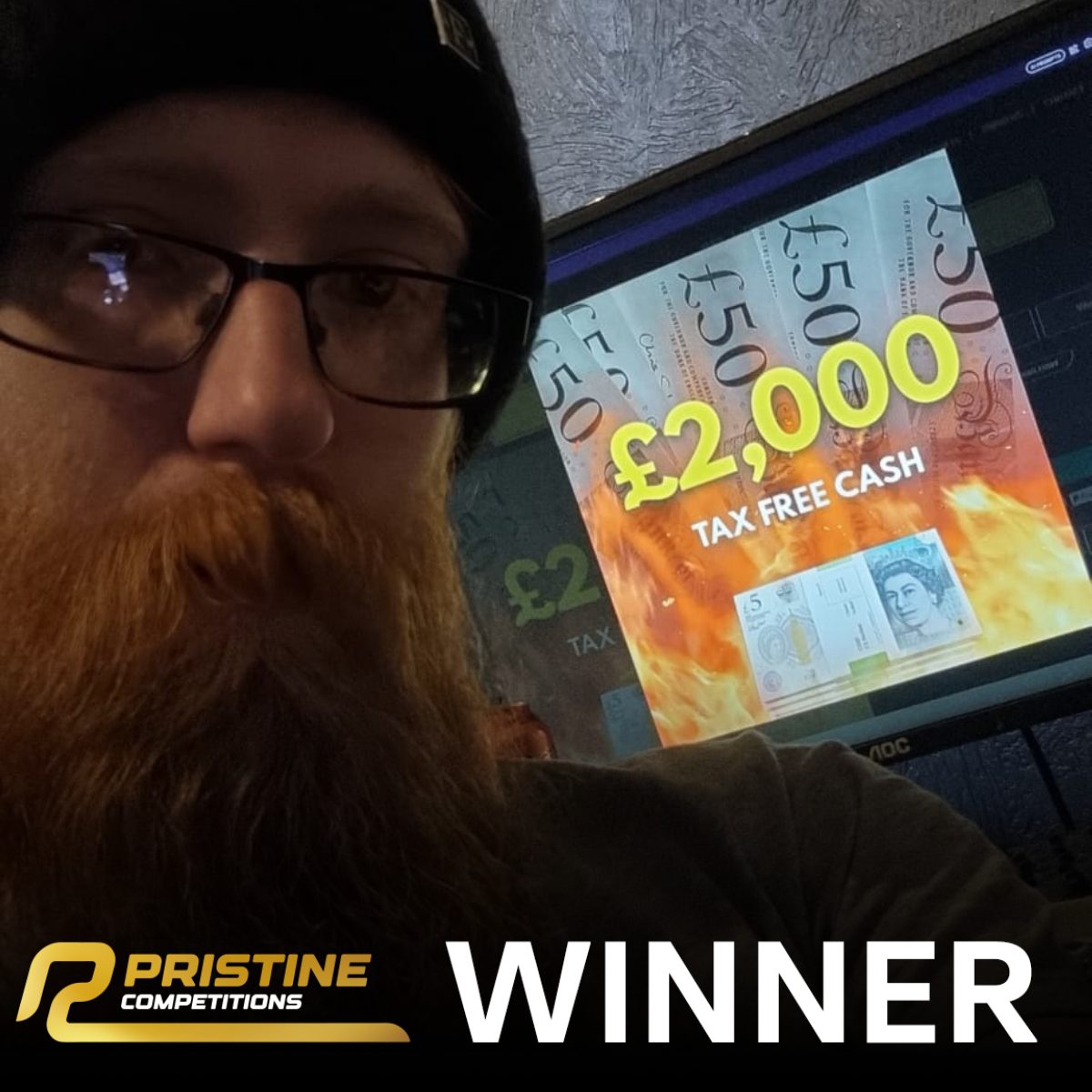 Wednesday’s Quickfire £2000 For £20