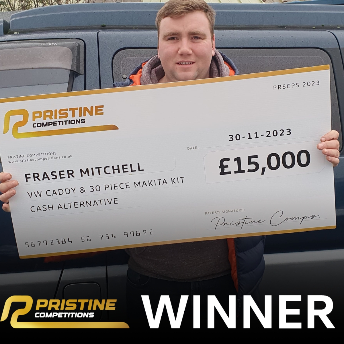 Volkswagen Caddy GTE Edition & 30 Piece Makita Kit