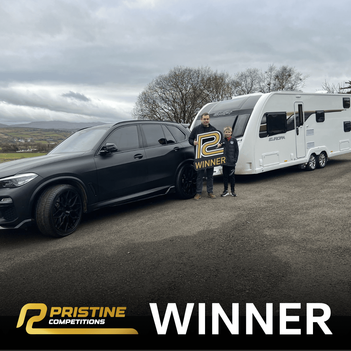 2019 BMW X5 30d Msport & 2022 Swift Europa 866 Caravan