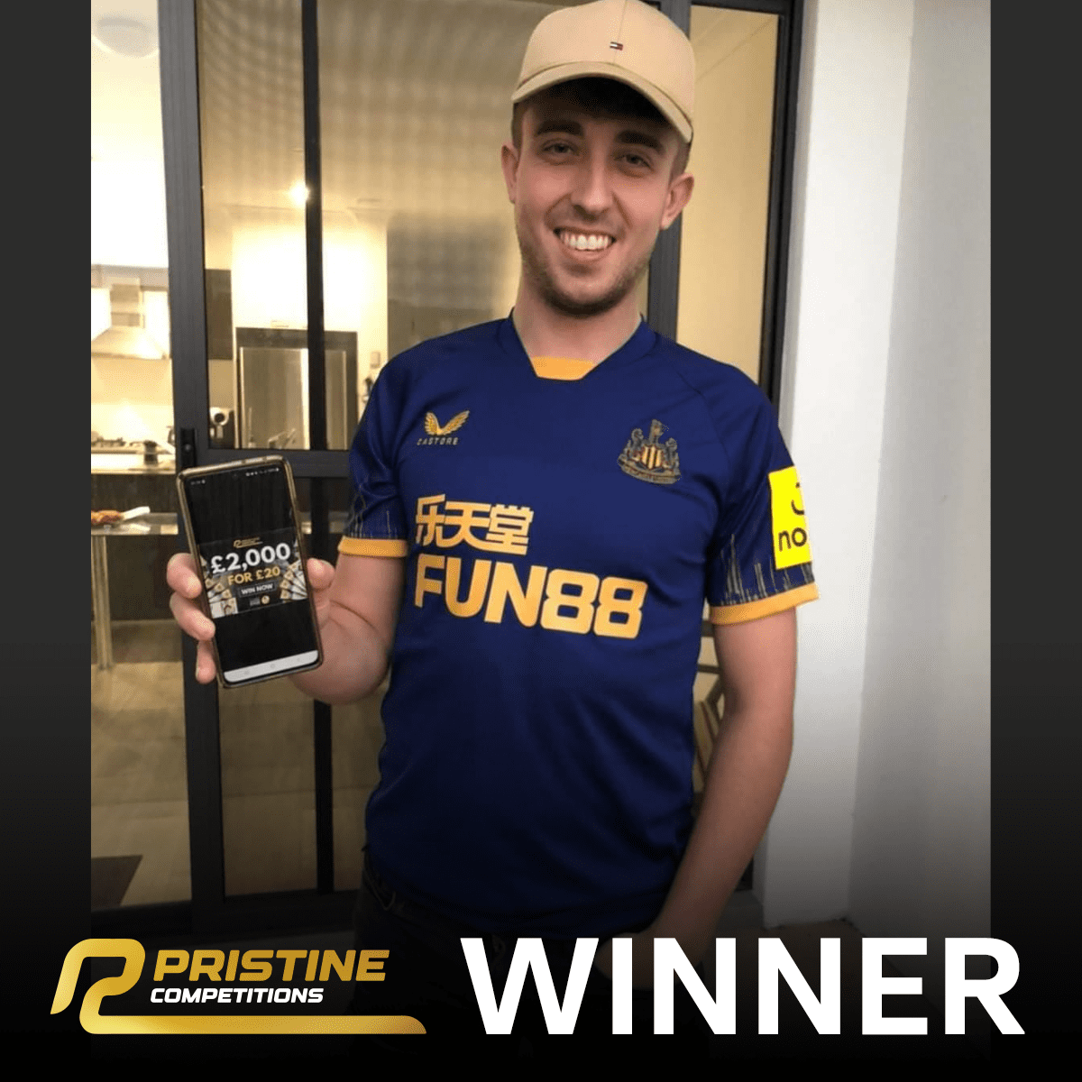 Thursday’s £2,000 For £20