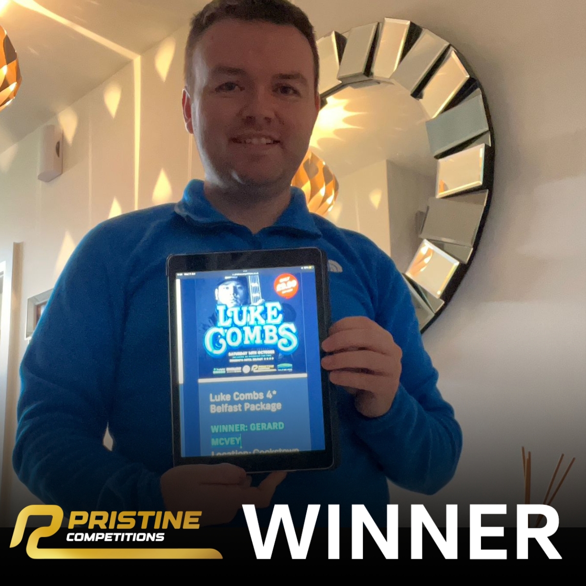 Luke Combs 4* Belfast Package