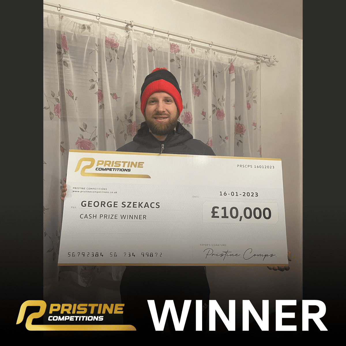 Monday’s £10,000 for 15p