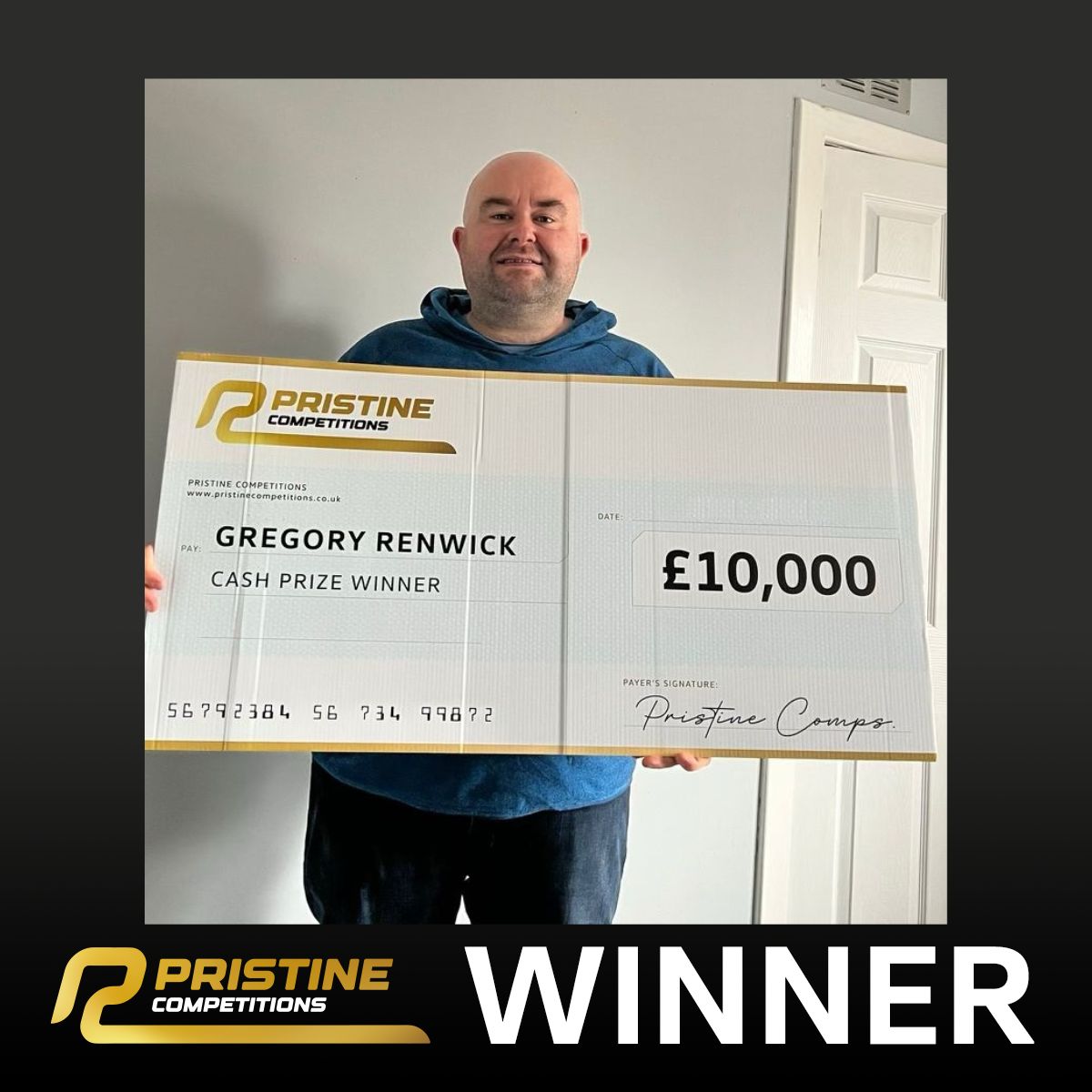 WIN £10,000 TAX FREE CASH PLUS 800 INSTANT WINS (£180,000 PRIZE POT INCLUDING 3 VEHICLES)