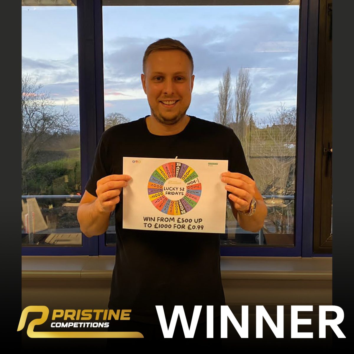 Tuesday’s Triple Cash Draw ( £10,000 Prize Pot ) £2000 Winner