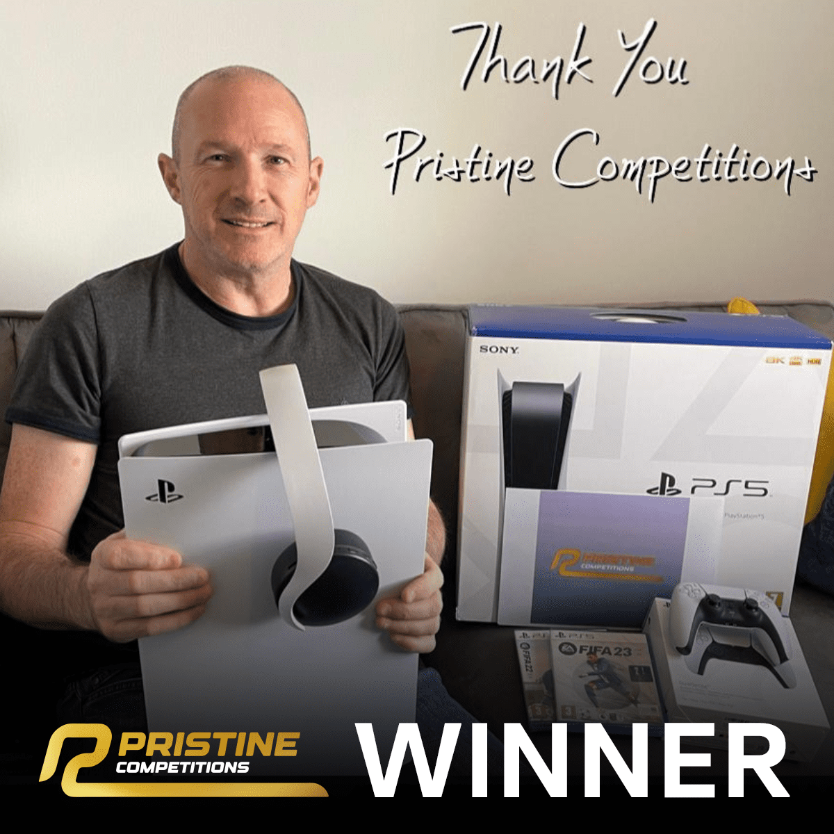 PS5 Disc Edition & FIFA 22 & 23 Bundle #11