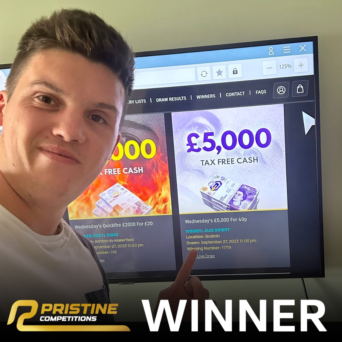 Wednesday’s £5,000 For 49p