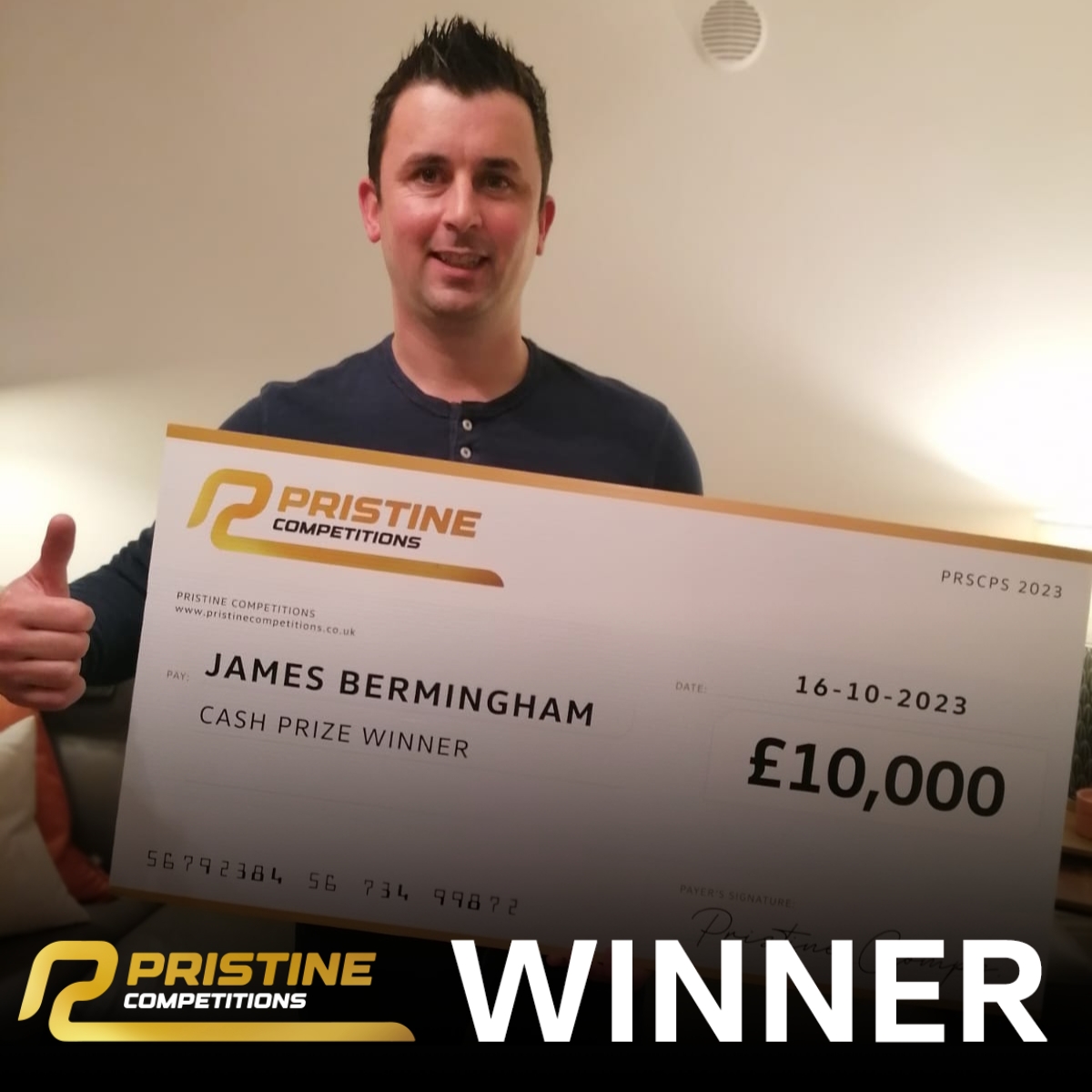 Monday’s £10,000 for 15p