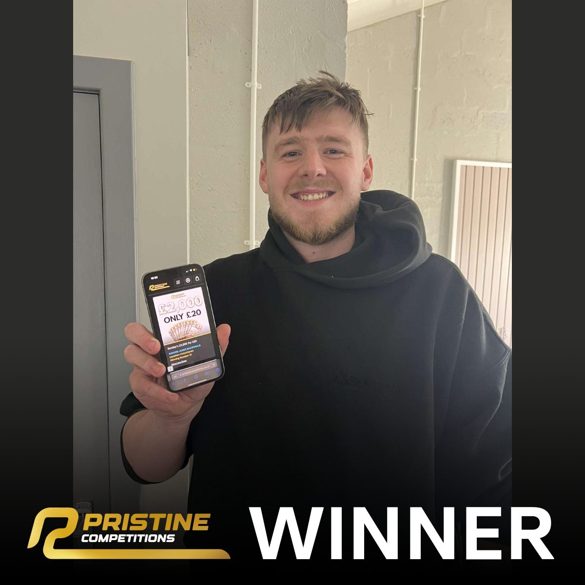 Sunday’s £2,000 For £20