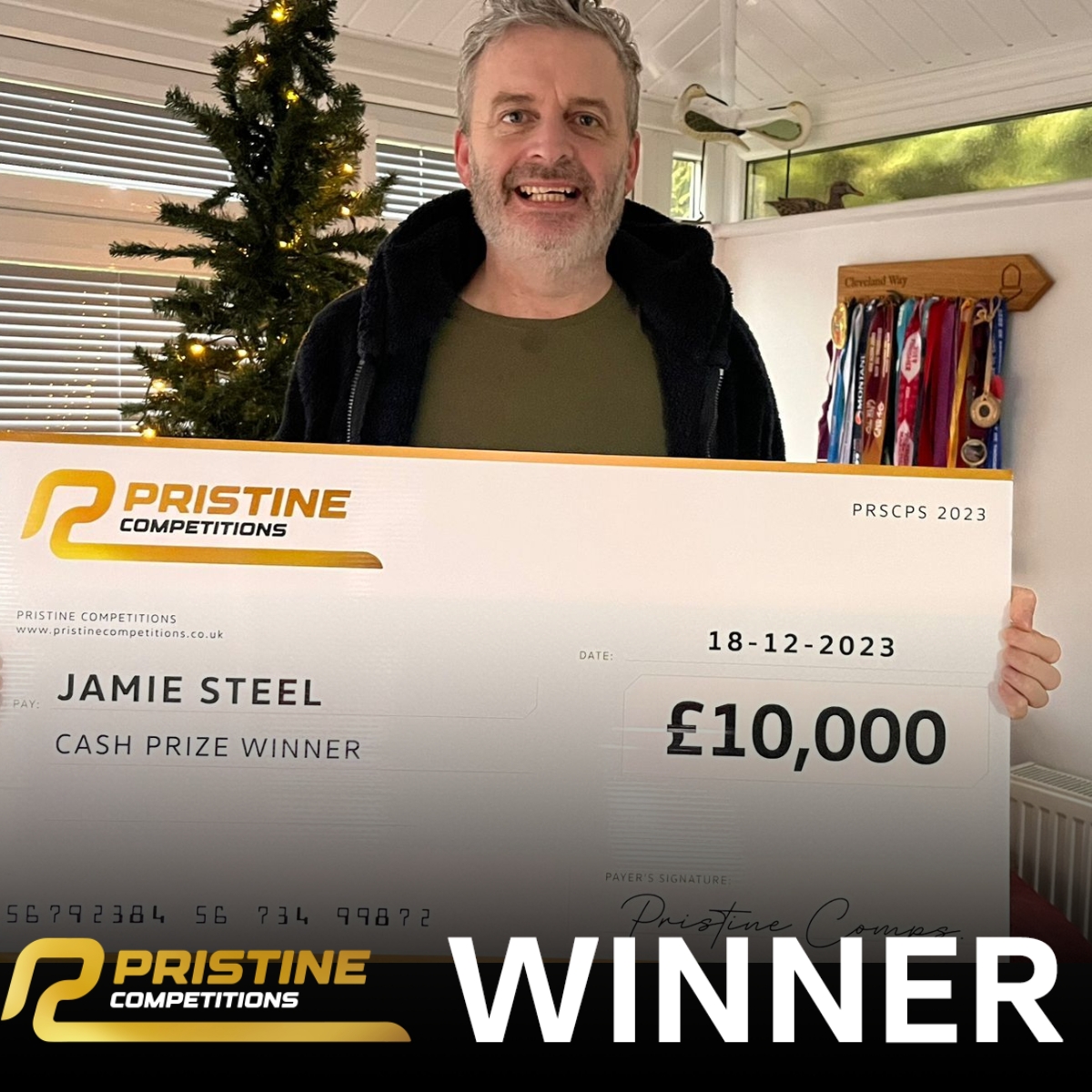 Monday’s £10,000 for 15p