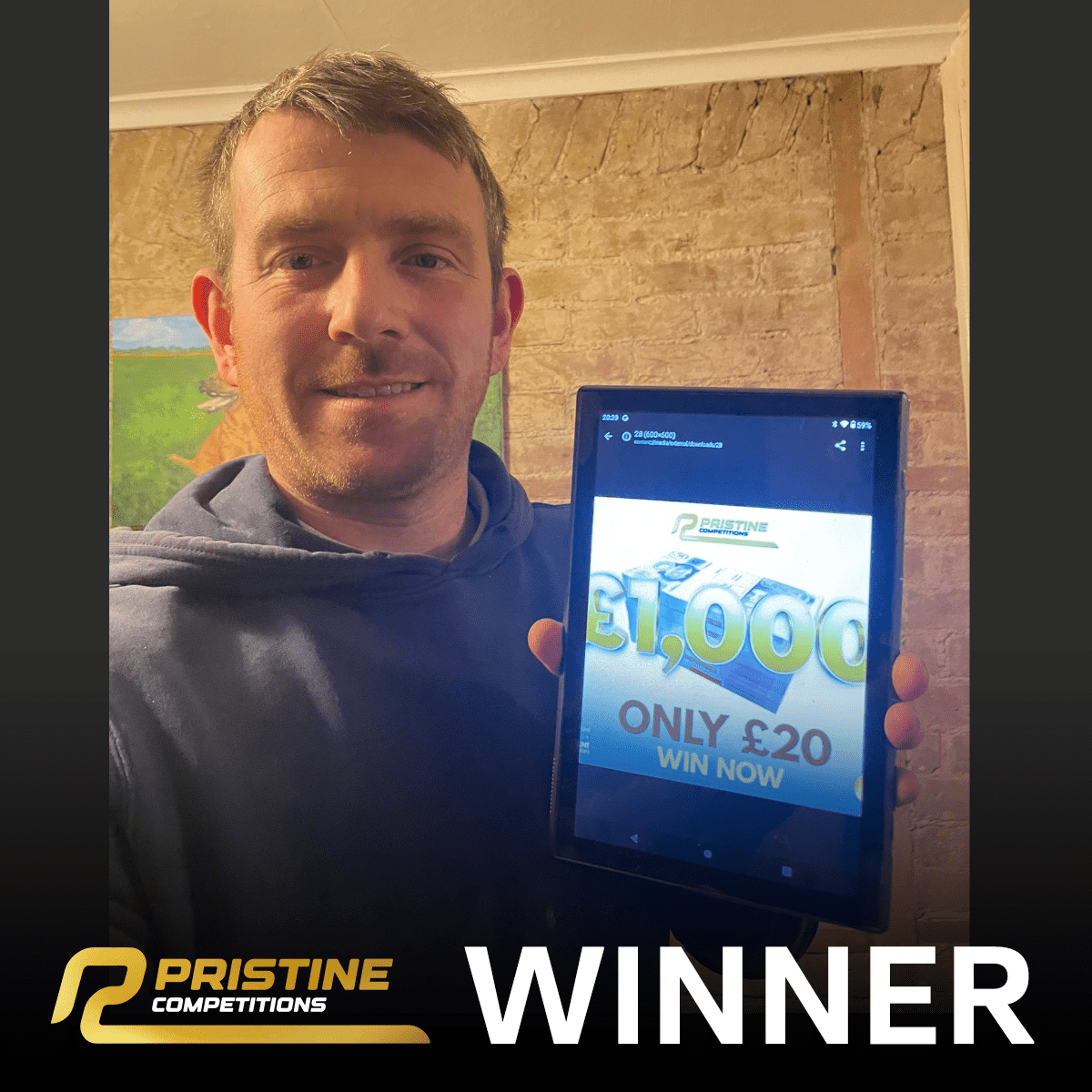 Friday’s Quickfire £1000 For £20