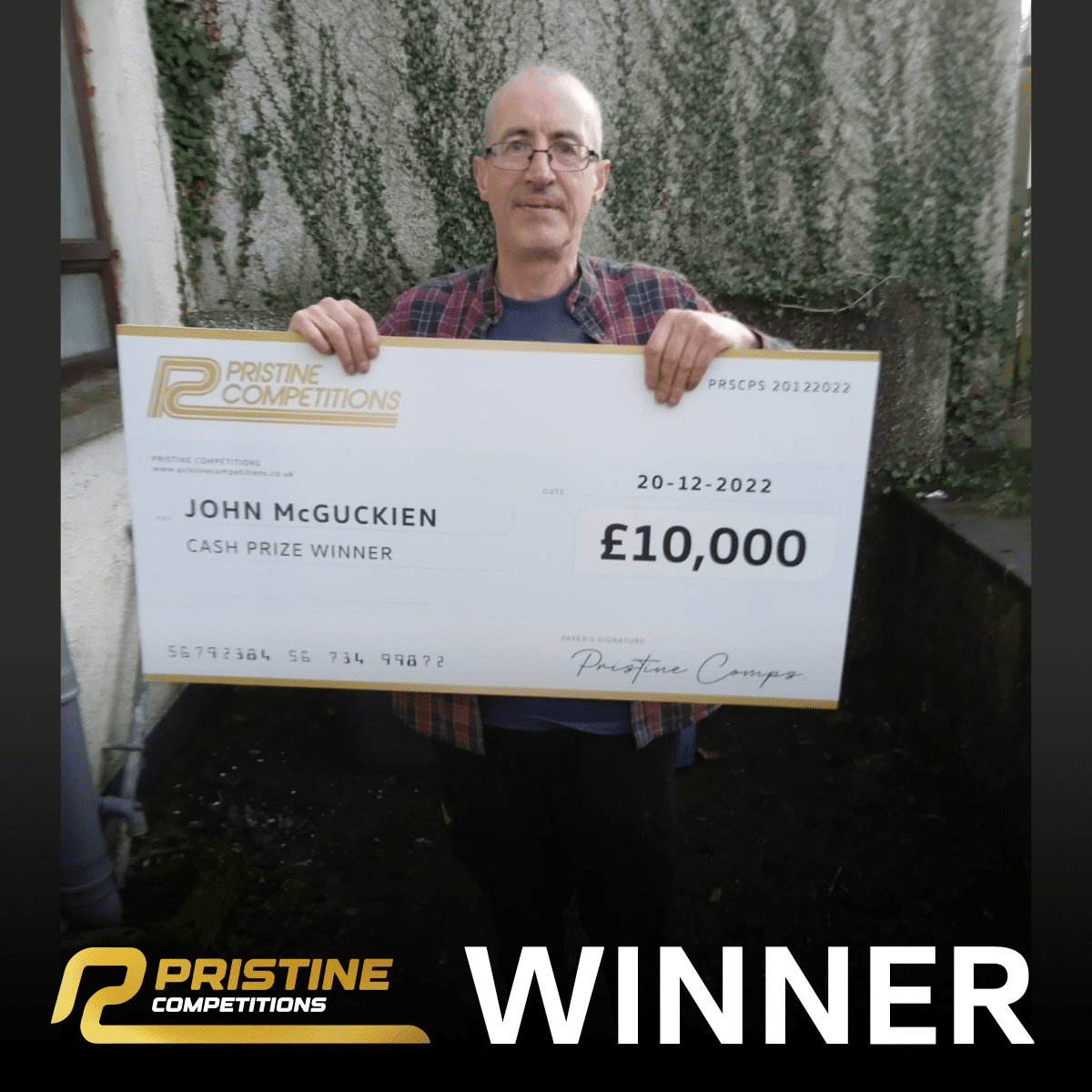 Sunday’s £10,000 Cash For £2.99