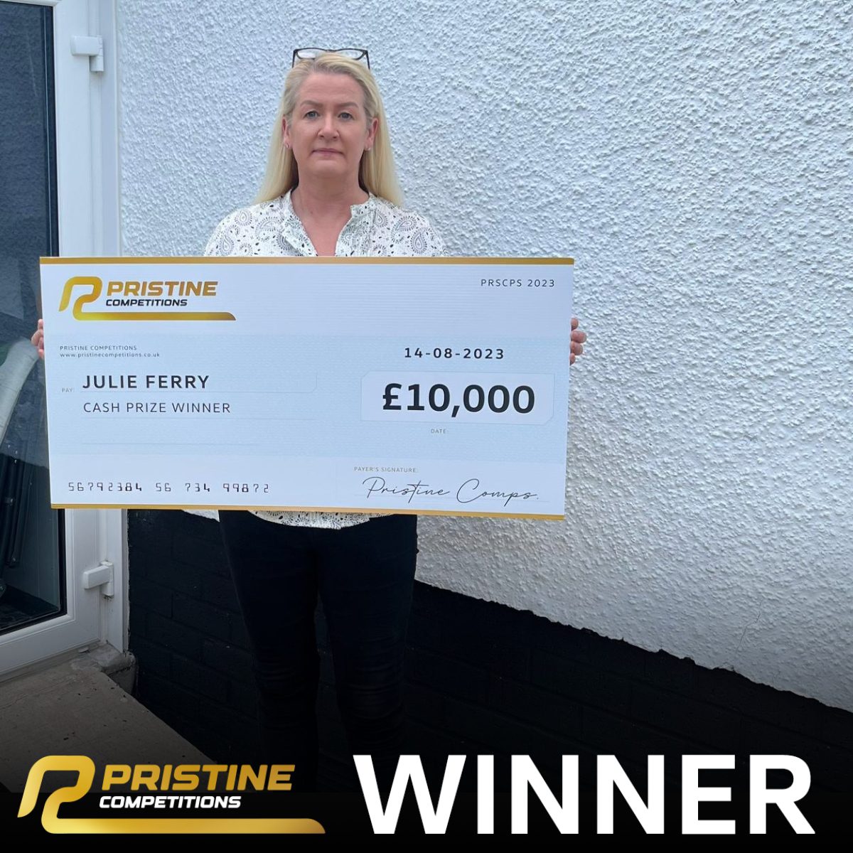 Monday’s £10,000 for 15p