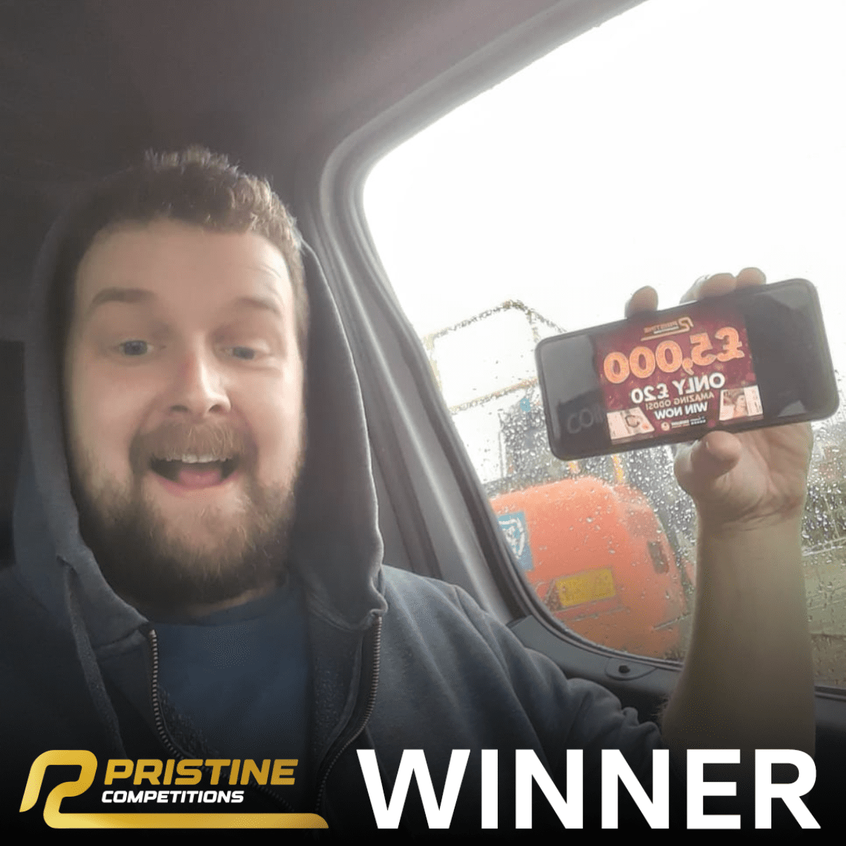 Monday’s £5000 Cash for £20