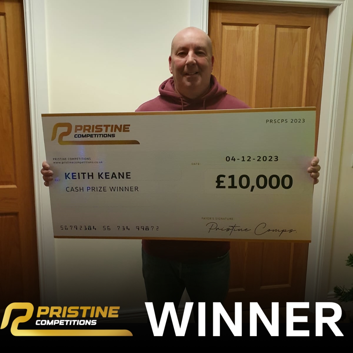 Monday’s £10,000 for 15p