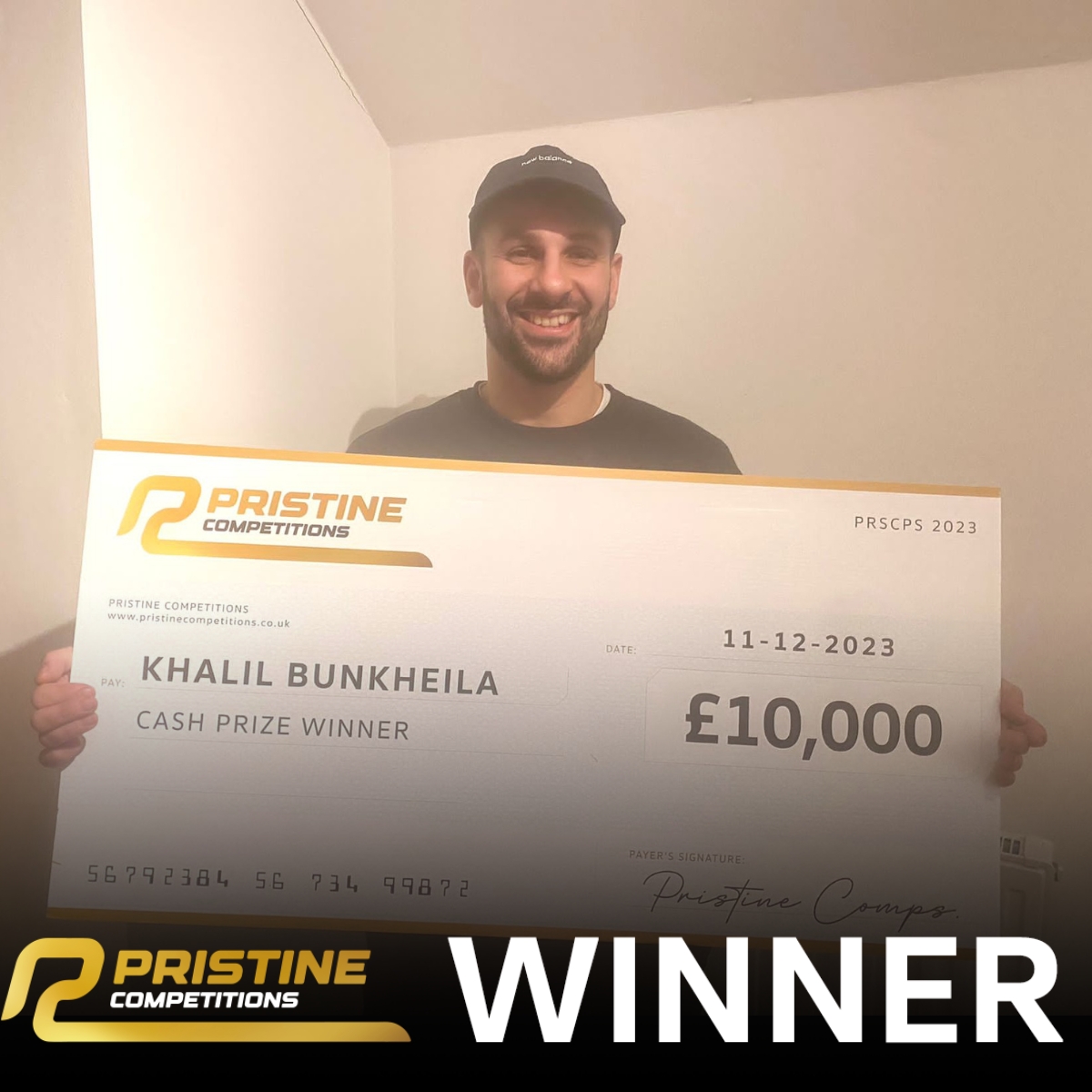 Monday’s £10,000 for 15p