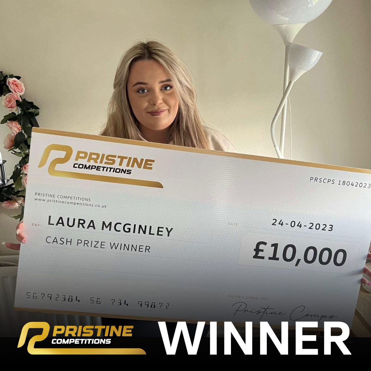 Monday’s £10,000 for 15p