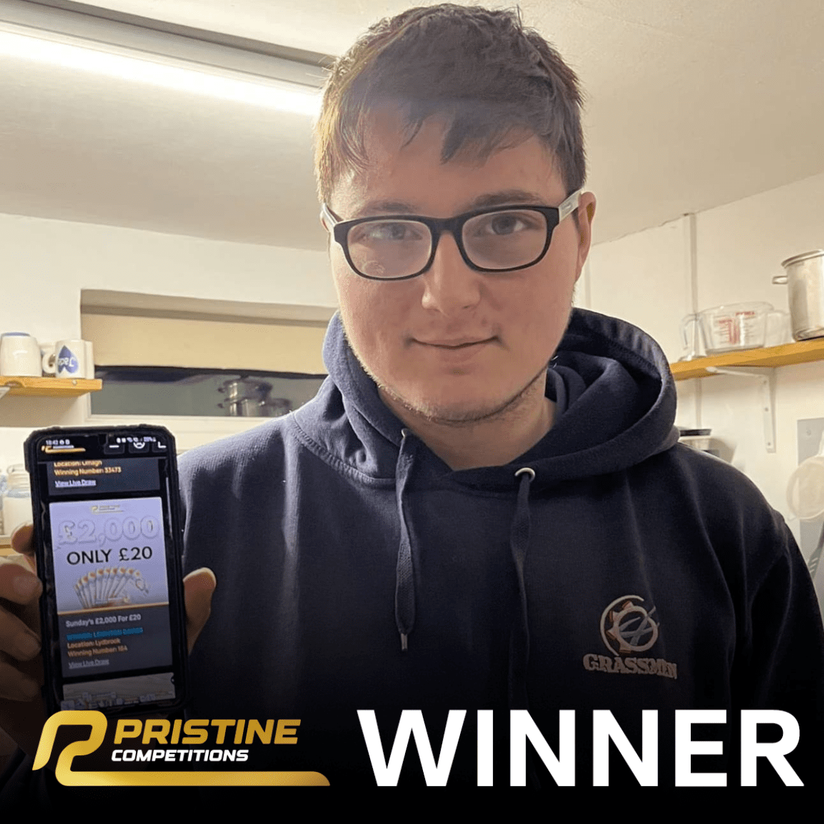 Sunday’s £2,000 For £20