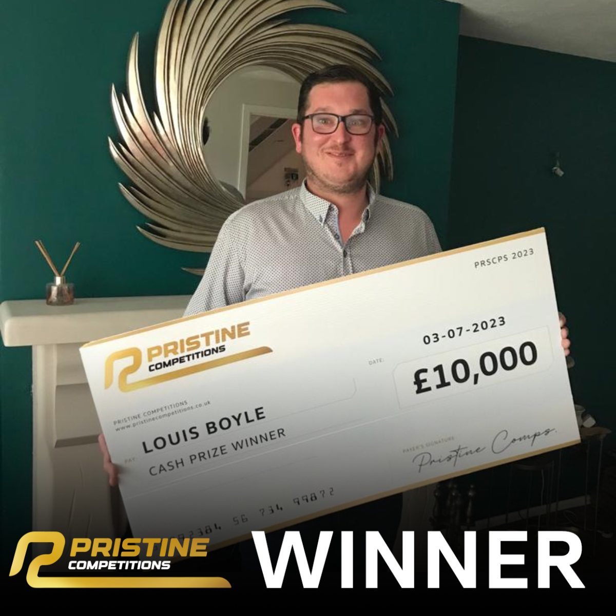 Monday’s £10,000 for 15p