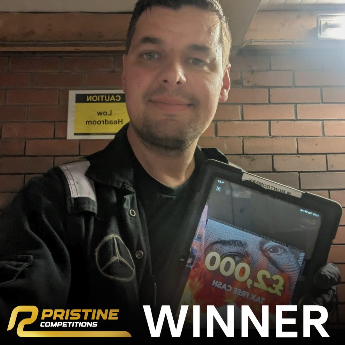 Monday’s Quickfire £2000 For £20