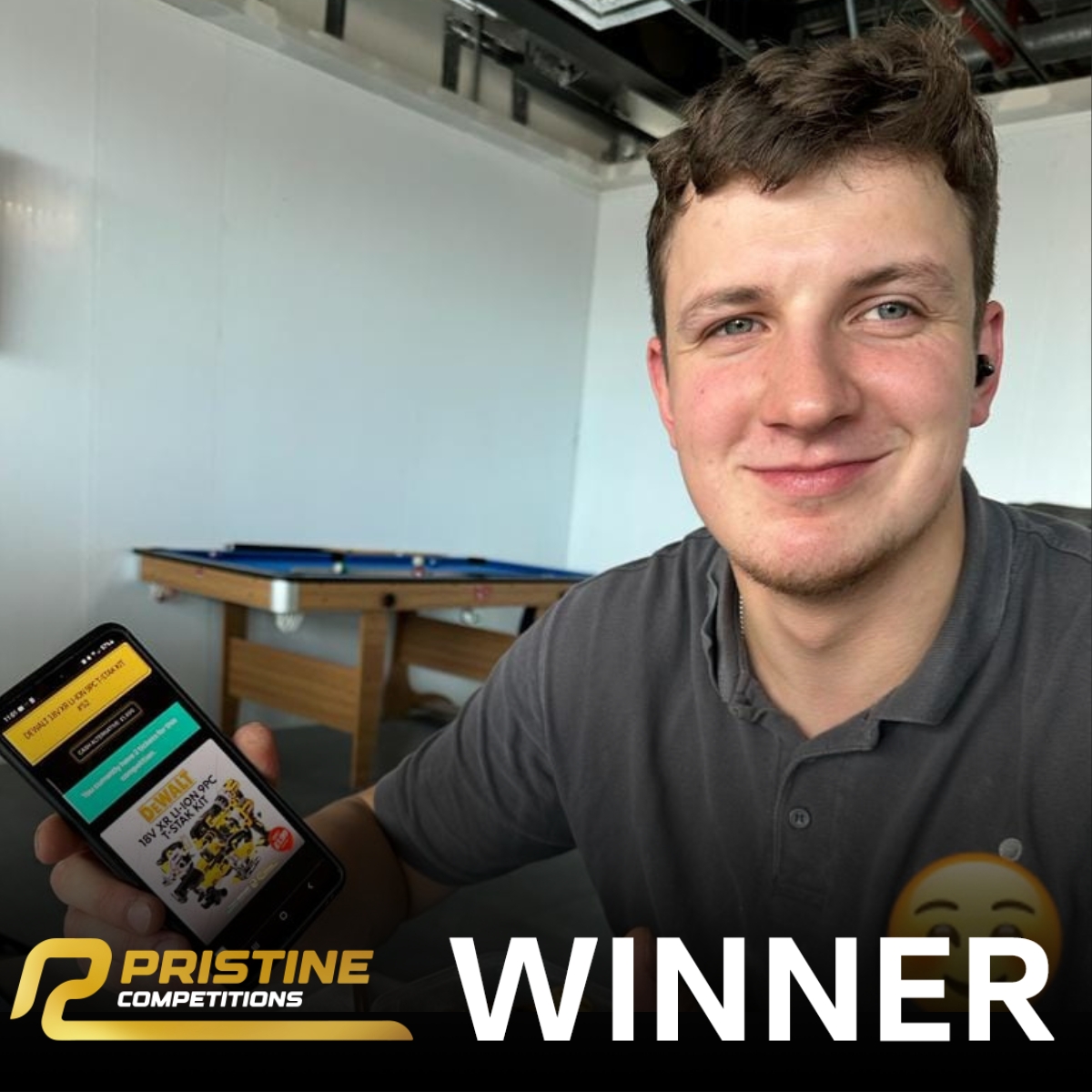 DeWalt 18v XR Li-ion 9pc T-Stak Kit #52