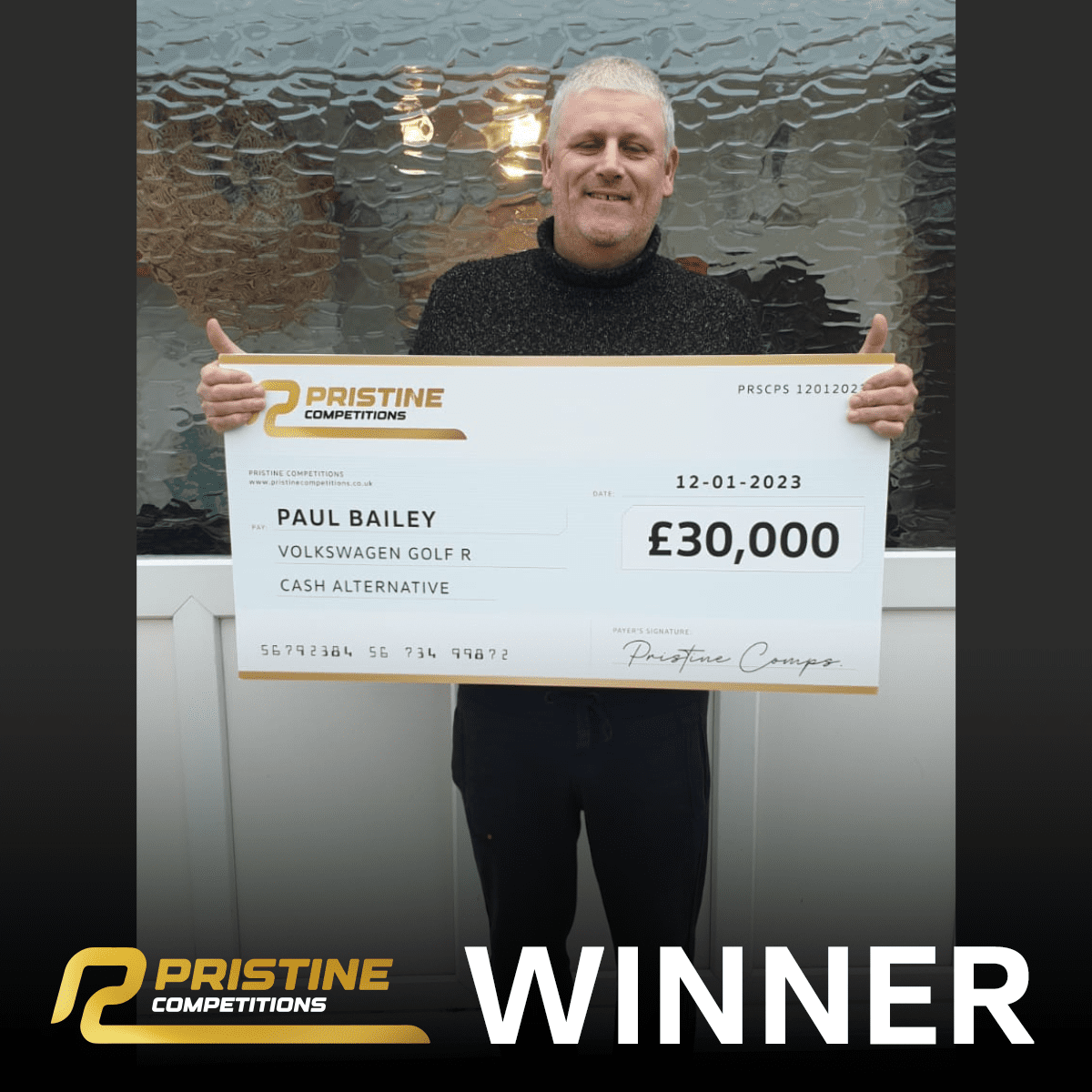 2021 Volkswagen Golf R 4Motion DSG or £30,000 Tax Free Cash