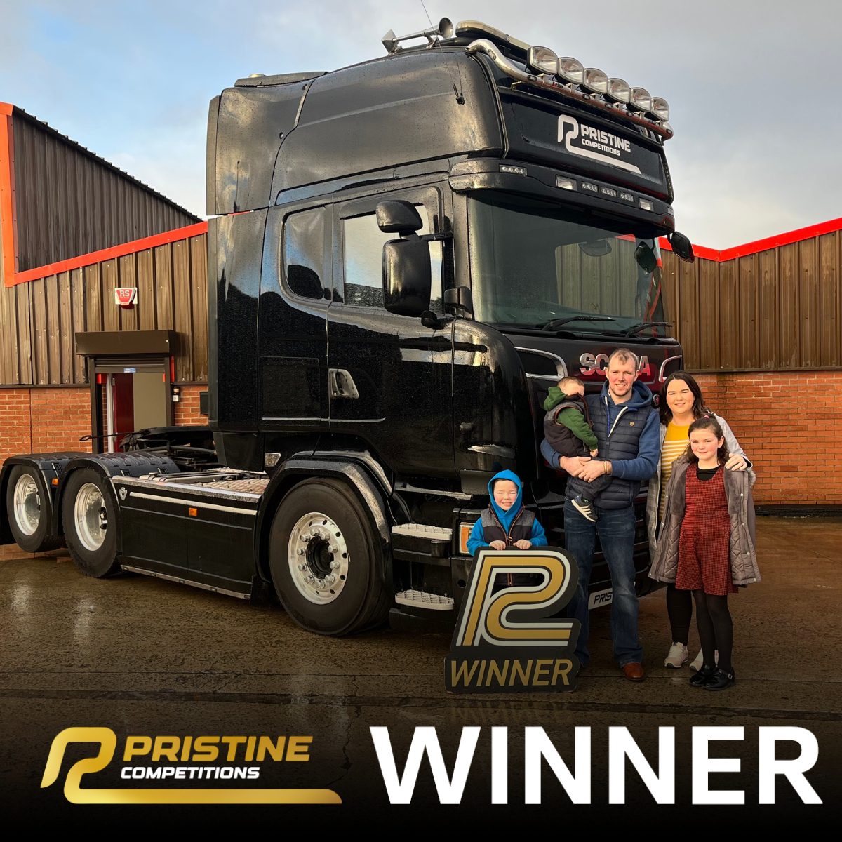 2015 Scania R730 Twin Wheel Tag