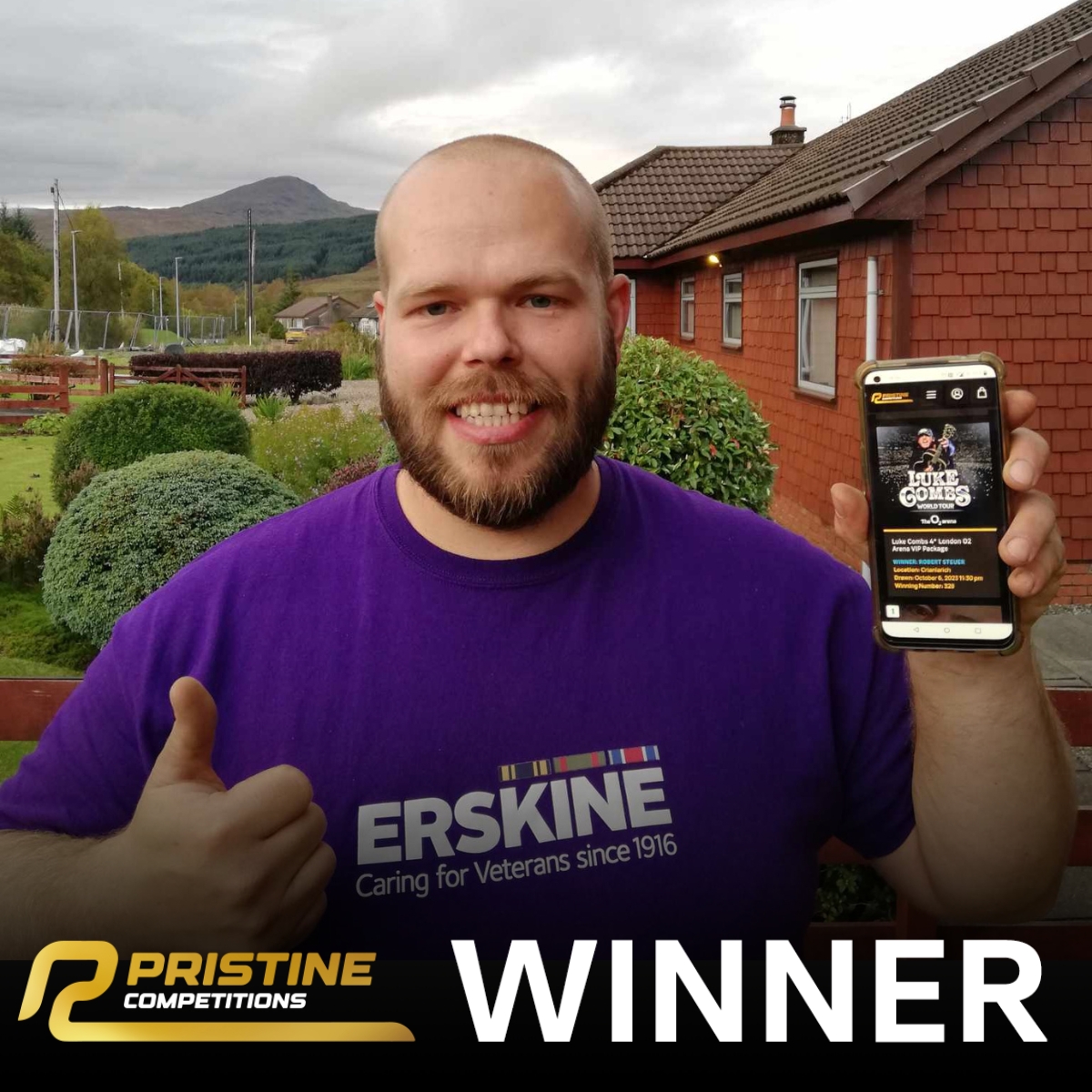 Luke Combs 4* London O2 Arena VIP Package